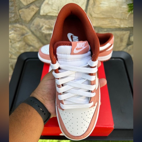 Nike Dunk Low “Red Stardust” Size 6.5 Women’s - Picture 6 of 11
